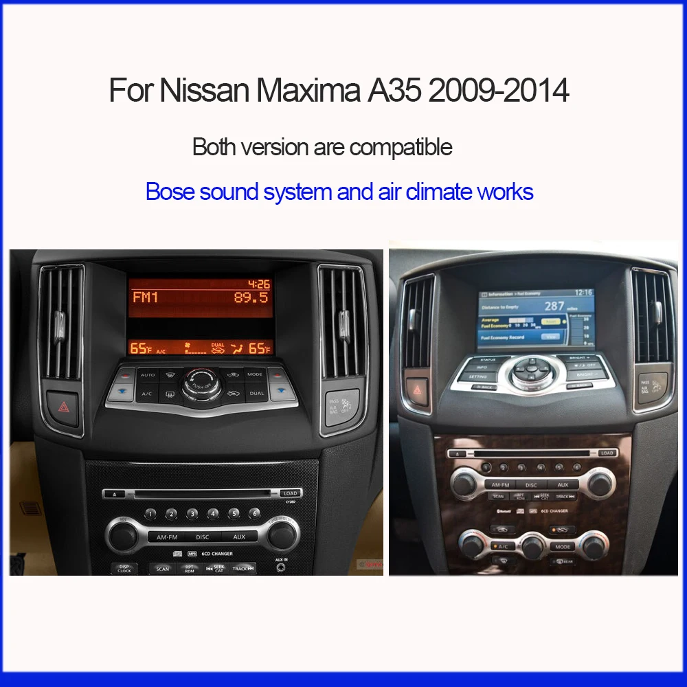 US $594.90 Vertical Screen Android Car Radio For Nissan MAXIMA 2009 2010 2011 2012 Auto Audio Stereo Multimedia Player GPS Head Unit
