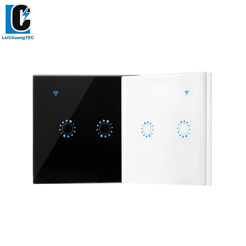 

Two Gang 86Type EWelink Smart Home Touch Wifi Wall Switch