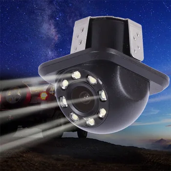 

8 Lights Camera Car Rear View Camera 18.5mm Rearview Image Photography Night Version HD Reverse Camera DVR Accessories 301
