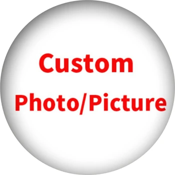 

Handmade custom photo/picture badge glass cabochon dome DIY personalization