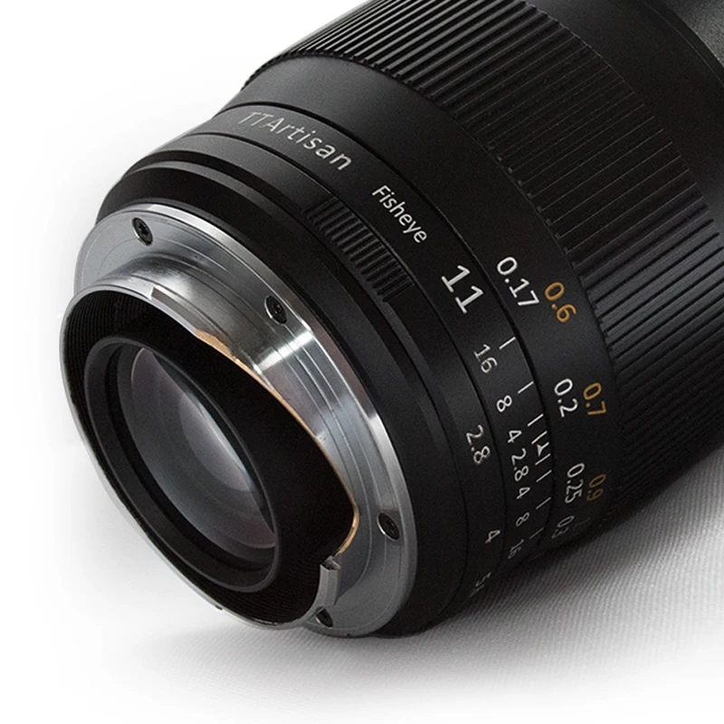 Объектив рыбий глаз TTArtisan 11 мм F2.8 для камеры Leica M mount объектив с ручной