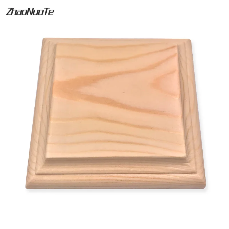 

Solid Wood Base Ceramics Switch Socket Wood Base Vintage Switch Chassis Retro Switch Seat Wood Color