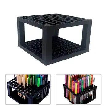 

New Hot - Selling Marker Artist Removable Hole Holder - Multi Brush Function Pen Grid 96 Organizer Holder - W4C9
