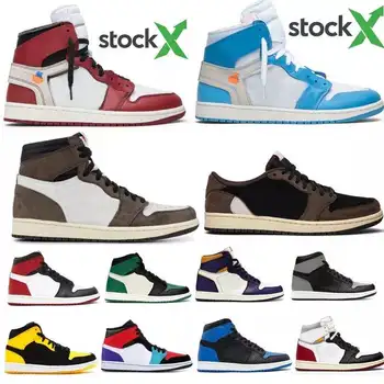 

2020 1 1s mid basketball shoes for men home tribute new love rookie of the year south beach designer men sports sneakers6.5-11