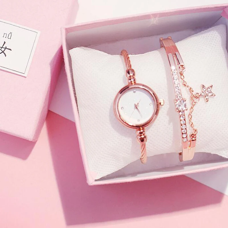 

Fashion Women Bracelet Watches Luxury Ladies Quartz Wristwatches Casual Female Starry Sky Watch Relogios Femininos Hot Sale
