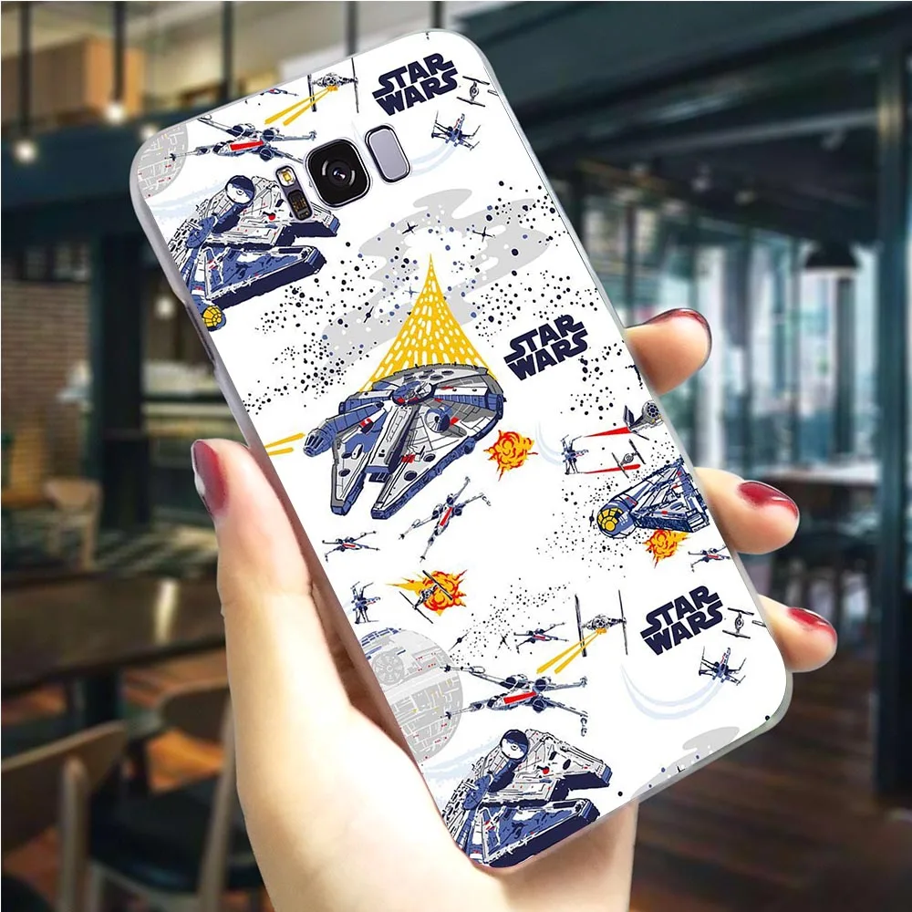 Чехол для телефона samsung S10 Star Wars, чехол Note 8 9 M10/M20/M30 Galaxy S6/S7 Edge S8/S9/S10 Plus S10e, Жесткий Чехол - Цвет: K2520604