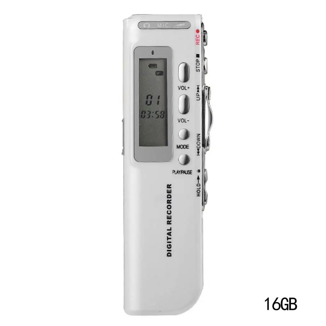 N10 Multi-function Voice Recorder USB Player 24Hz 8G, 16G 0.1kg 2pcs 7# dry battery WMA 10mA-15mA 199 MP3 90db