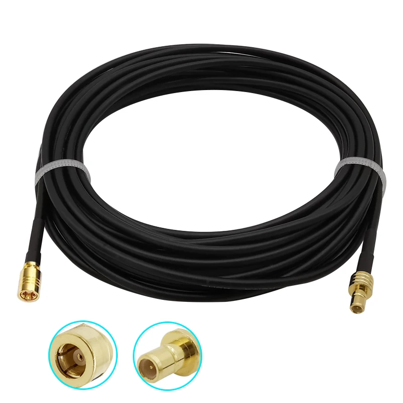 DAB антенный Удлинительный кабель SMB адаптер Штекерный разъем с RG174 для Radio Kenwood Alpine