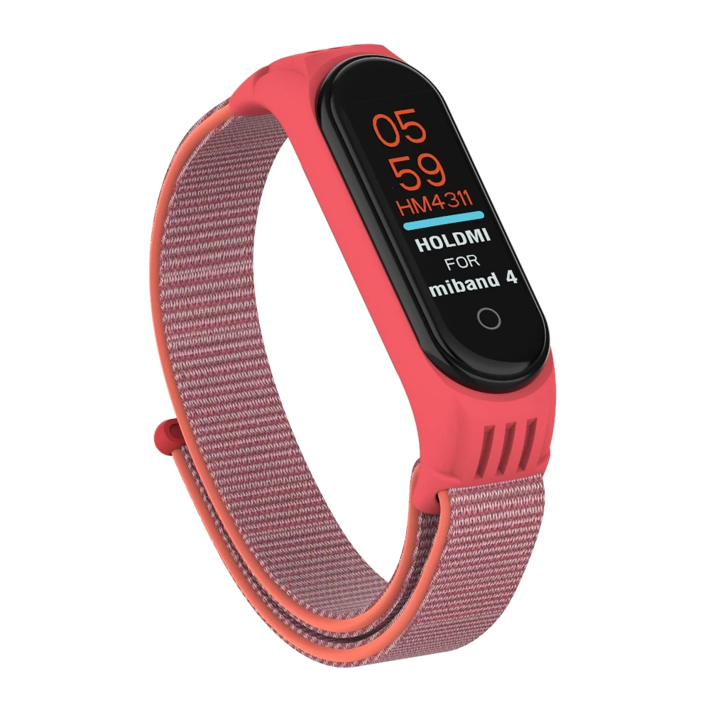 Цветной нейлоновый ремешок для Xiao mi band 4 mi Band 3-сменные браслеты с мягким плетением mi Band 4 mi band 3 - Цвет: No.17