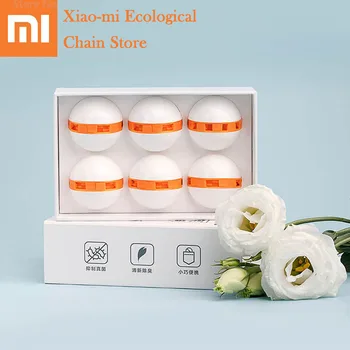 

Xiaomi Mi Youpin 6pcs Deodorant Dry Deodorizer Air Purifying Switch Ball Mini Portable Clean Fresh Shoes For Smart Home Shoes