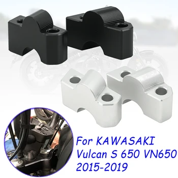 

For KAWASAKI Vulcan S 650 VN650 15-2019 Motorcycle Handlebar Riser Up Backs Moves Bracket Kit Handle Bar Riser Mount Clamp MOTO