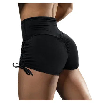 

NINES shorts women short pants high waist summer shorts womens clothing 2020 sexy biker shorts Workout elastic waist black