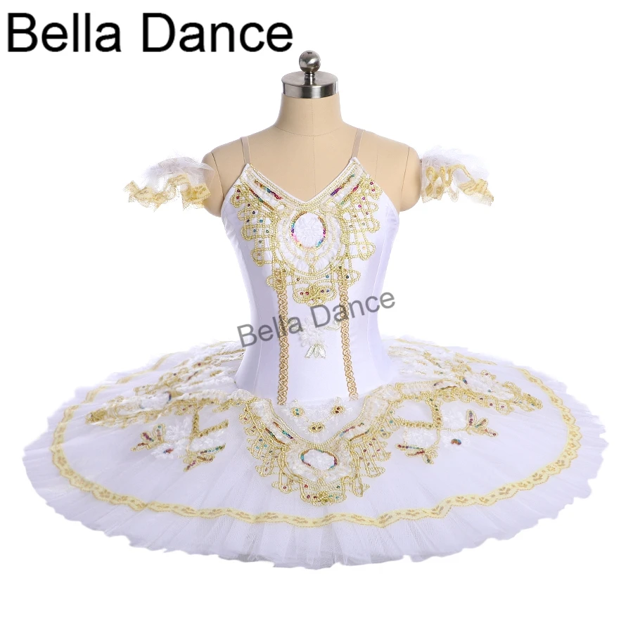 Customer size made White professional ballet costume tutu women/girl stage performance ballet tutu ballerina 8955