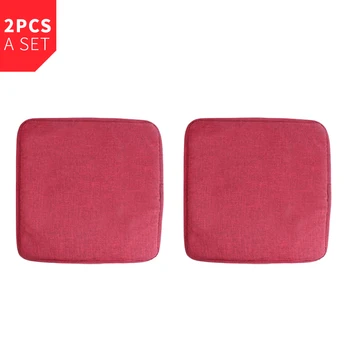 

2019 Hot Comfort Non-slip Lace Soft Seat Pad Patio Solid Color Garden Square Indoor Dining Tie On Office Chair Foam New Cushion