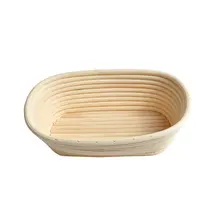 Индонезийская Европейская ферментация хлеба, корзина для сушки овальной формы в форме чаши, европейская ферментация хлеба, корзина, Прямая поставка