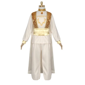 

free shipping Aladdin and the Magic Lamp Aladdin Cosplay Costume Halloween Costumes for Adult Jasmine Aladdin suit