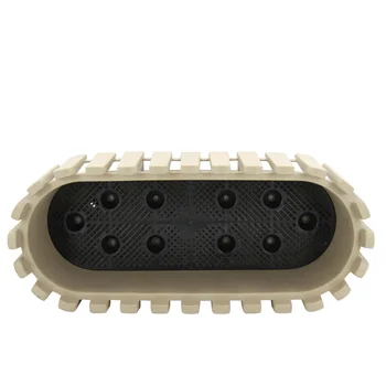 

Exquisite Flower Trough Creative Fence Style Flower Pot Rectangle Shape Design Flower Vase for Home Outdoor Decoration (Random C