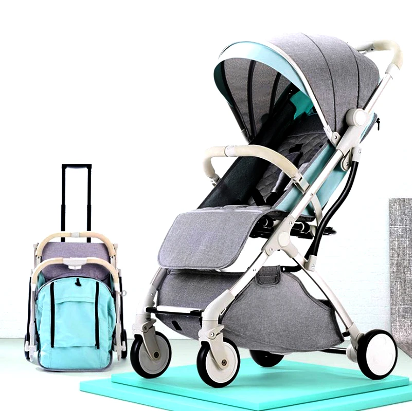 

Lightweight Folding Baby Stroller Can Sit Can Lie Can on the Plane 2 in 1 Baby Carriages New Upgrade Luxury Pram silla de paseo