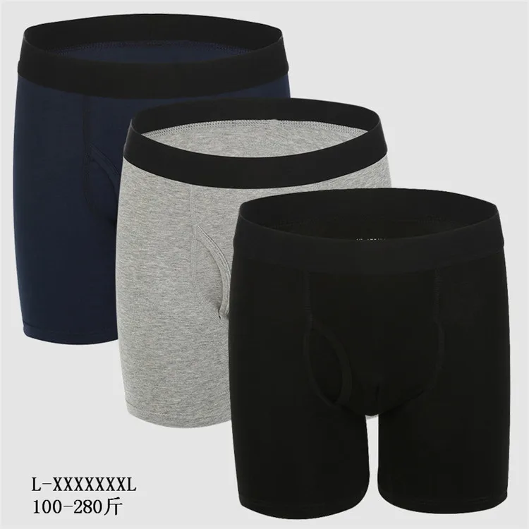 

The New Men Brand Long Boxers Man Boxer Shorts Mens Underpants Men's Panties Underware Cotton Boxershorts Plus Size 7xl