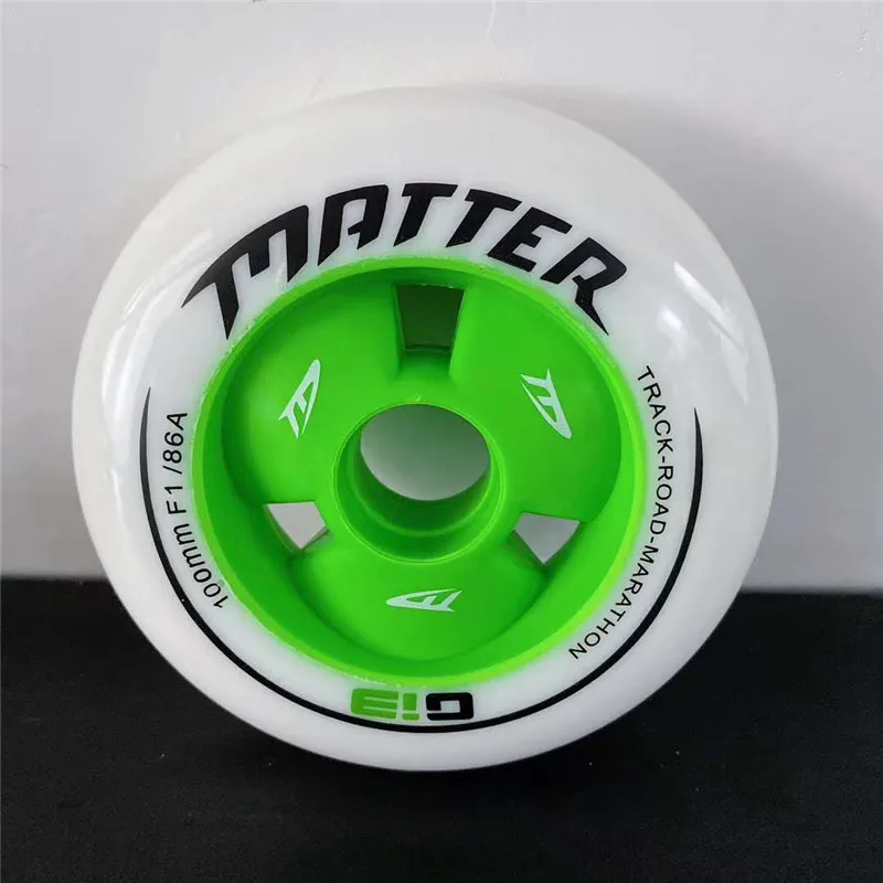 Inline Speed Skates Tyre G13 Speed Skating Wheels 86A 90mm 100mm 110mm Track Road Marathon Race Ruedas F1 Wheel Gi3 MATTER