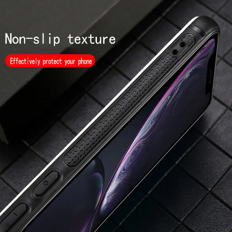 Чехол из натуральной кожи для Apple iphone 11 Pro Max X XR XS max защитный чехол с полным