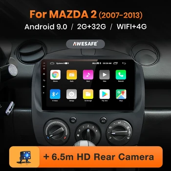 

AWESAFE PX9 for Mazda 2 2007 2008 2009 2010-2013 Mazda2 Car Radio Multimedia video player GPS No 2 din Android 9.0 2GB+32GB