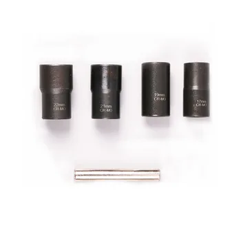 

5pcs Spiral Tire Screw Anti-Tooth Extractor Sleeve Nut Removal Tool for Automobiles Truck Hot Sale