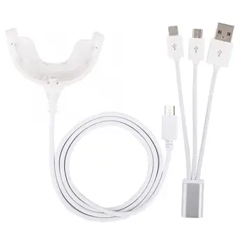 

Portable Smart USB Interface Cold Blue light LED Teeth Whitening Device Oral Hygiene
