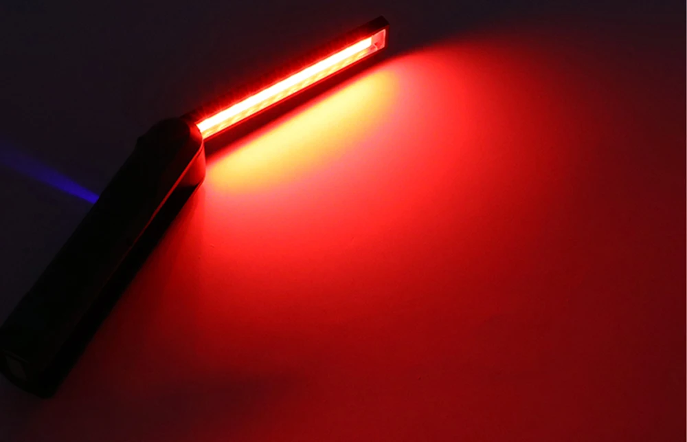 Светодиодный COB рабочий светильник USB Перезаряжаемый флэш-светильник Магнитный фонарь Гибкая инспекционная ручная лампа Рабочий светильник уличный точечный светильник