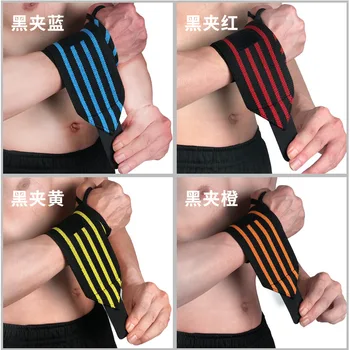 

Sport Bandage Wristband hand Gym Support wrist Gym Fitness Adjustable Wristband Elastic Wrist Wraps Bandages for Weightlifting
