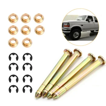 

Door Pin Bushing Hinge Metal With Electronic Ring Clamps Replacement Car Useful