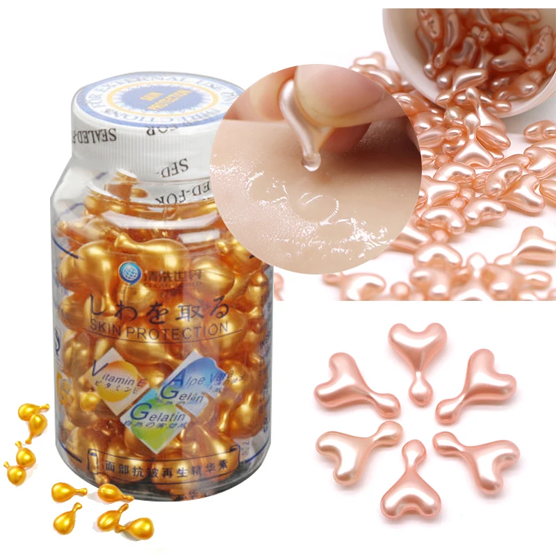 

8/90Pcs 24k Gold Ampoule Essence Capsules Anti Wrinkle Anti-aging Face Serum EGF Ampoule Capsule Essence Firming Skin Repair