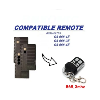 

1pcs FOR SA 868-1E,SA 868-2E,SA 868-4E Cloning garage door replacement transmitter remote 868MHZ