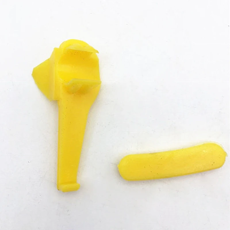 

12pcs set Tyre Changer Insert rim protector Duck Head Yellow Replacement Accessory Part Plastic Portable Durable