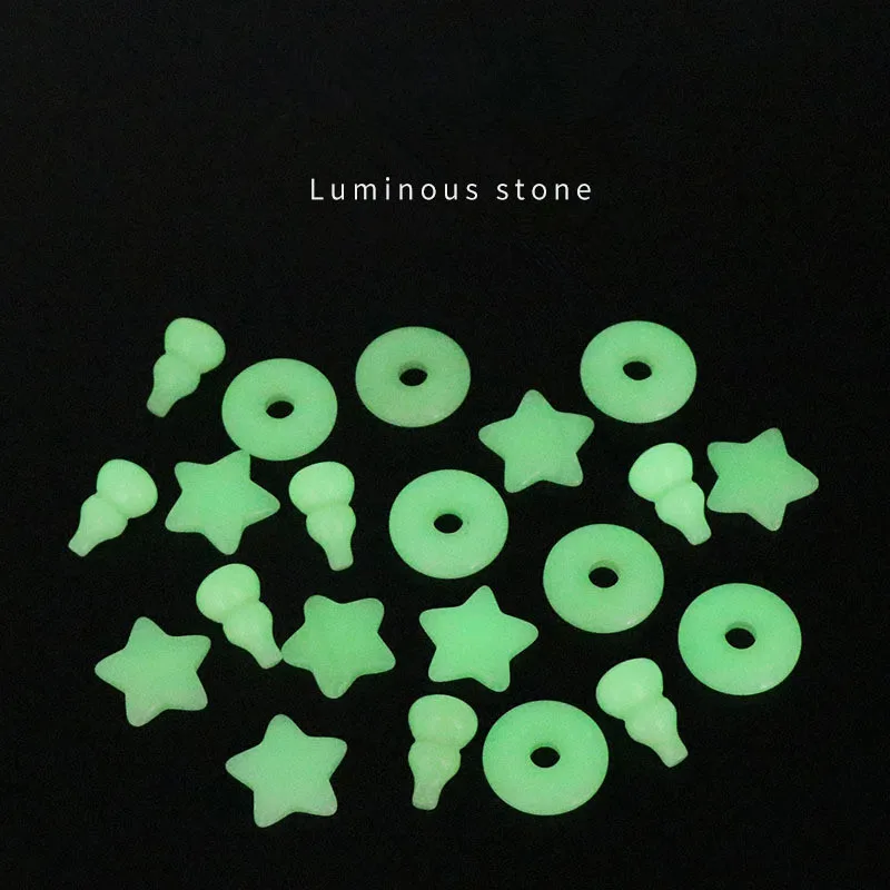 

Luminous Stone Peace Buckle Gourd Star Glow Home Fish Tank Garden Decoration Luminous Glowing In The Dark Accessory