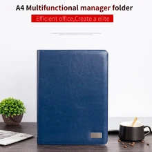 A4 папка для документов Оксфорд Портфель блокнот с калькулятором офисная папка менеджер