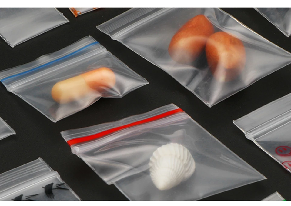 Мини-пакеты Ziplock, пластиковые пакеты на молнии, упаковочные пакеты для таблеток, маленькая сумка на молнии, маленькая сумка для самоуплотнения
