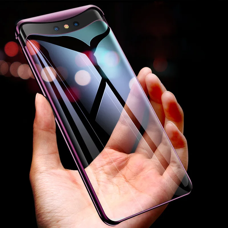 

GKK New Style OPPO Find X Phone Case Creative Find X Transparent Electroplated Mirror Cell Phone Shell Protective Case