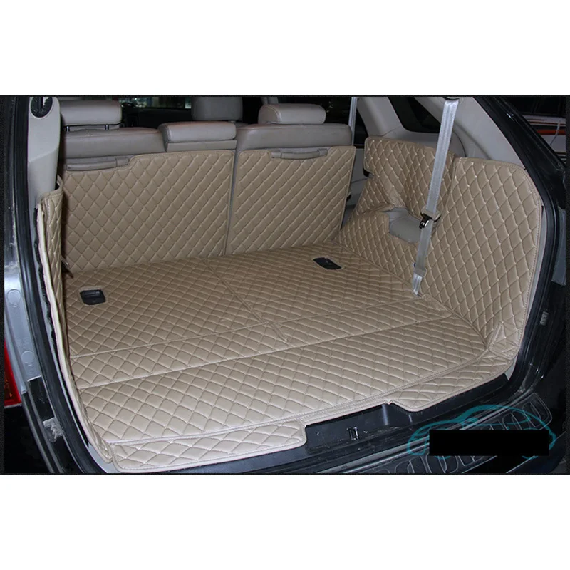 Качественный кожаный коврик для багажника hyundai veracruz груза 2006 2007 2008 2009 2011 2012 2013 2014