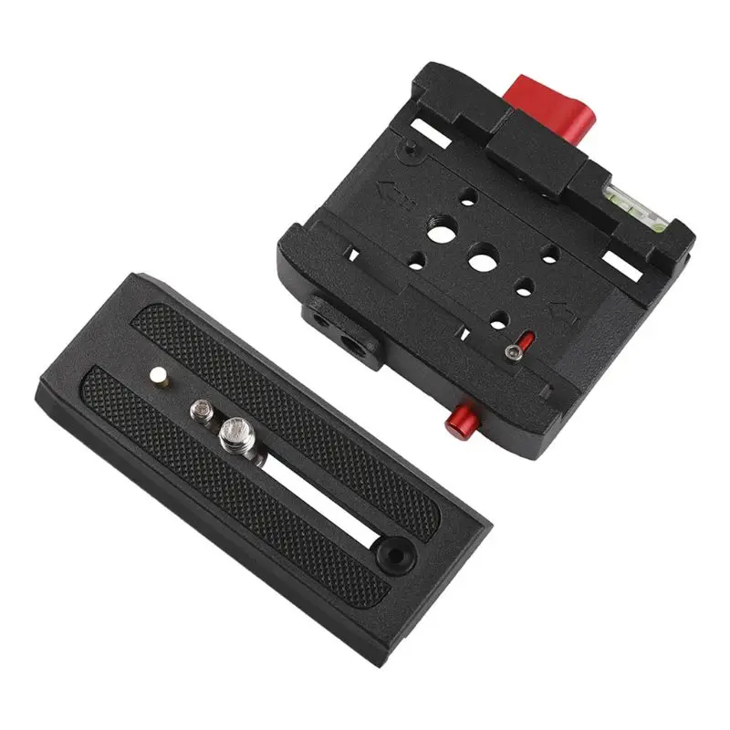 P200 Upgraded Aluminium Alloy Quick Release Clamp Kit QR Plate Adapter For Manfrotto 501 500AH 701HDV 503HDV Q5 etc | Электроника