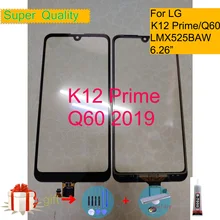Für LG K12 Prime LMX525BAW X525 Touch Screen Panel Sensor Digitizer Front Glas Outer Objektiv Für LG Q60 Touch Ersatz