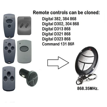 

For Command 131 D302 D304 D313 D323 D321 868MHZ replacement remote control