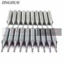 1,9 мм Концевая фреза с 4 флейтами и точкой трассировки для SEC-E9z станков для резки ключей(20 шт