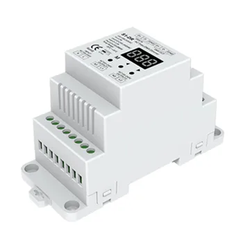 

10PCS 2CH*1.2A AC Phase-cut DMX Dimmer S1-DR DMX512 Decoder SCR DMX512 Decoder Engineering Decoder DIN rail DMX 512 dimmer