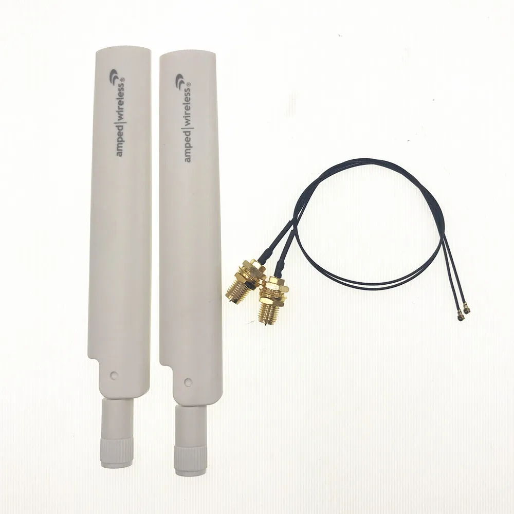 6dBi двухдиапазонный IPEX MHF4 комплект антенн для Intel 9560 9260 8265 AX200 AX201 NGFF M.2 карта U.fl RP SMA