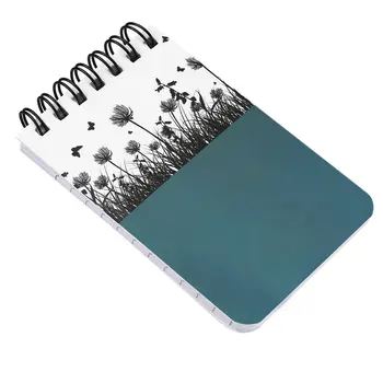

Premium Mini Hard Cover Notebook Writing Journal Portable Coil Notebook Home Daily Office Business Travel Notepad