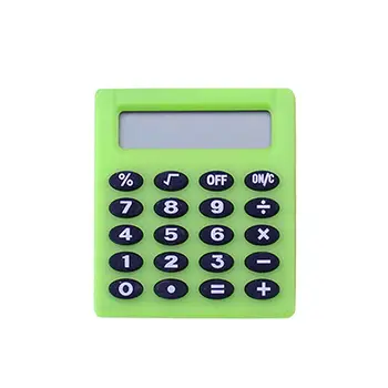 

Mini Portable Electronic Calculator Candy Color Calculator Students School Use
