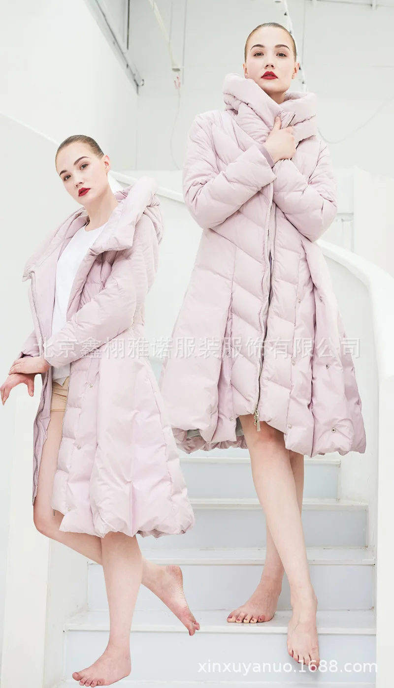 Eva Freedom Winter Canada Fashion WOMEN'S Coat Fashion New Style Creative Hooded down Jacket Women's