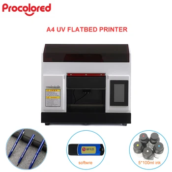 

procolored roll to roll uv printer a4 size for pen printing epson r330/l800 printhead 5470*1440dpi 6 colors