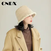 

Fashion Girl Winter Bucket Hats Women Keep Warm Windproof Reversible Fisherman Cap Ladies Casual Autumn Basin Cap Bob Panama Hat